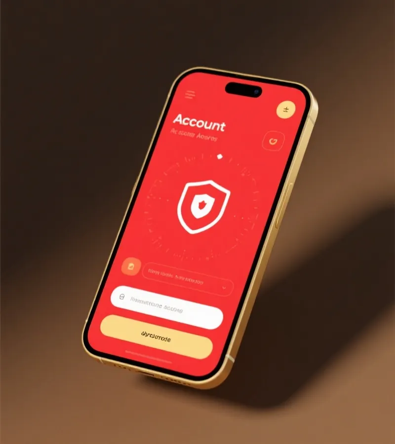 澳洲幸运5注册登录界面示意图